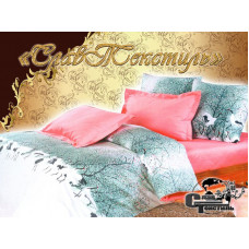 2-спальный макси комплект постельного белья "Сатин Премиум" (европростынь)